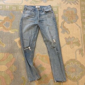 AGOLDE 26 Ripped Jeans
